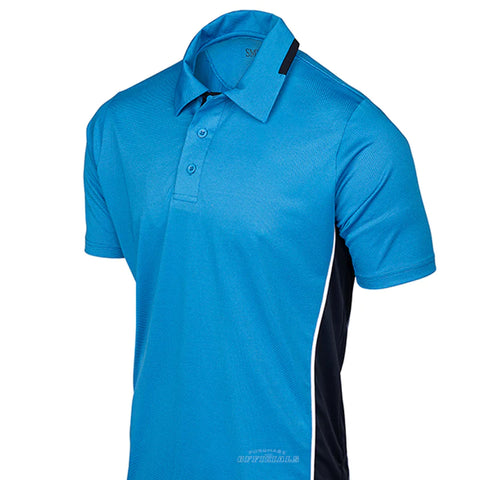 NCAA SOFTBALL MEN'S BRIGHT BLUE UMPIRE SHIRT