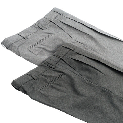 SMITTY PLEATED POLYSTER PLATE PANTS