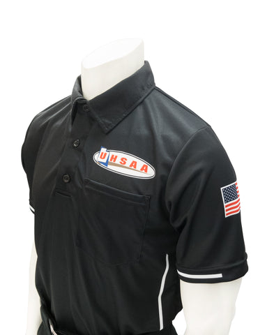 UHSAA Logo Baseball Shirt Black