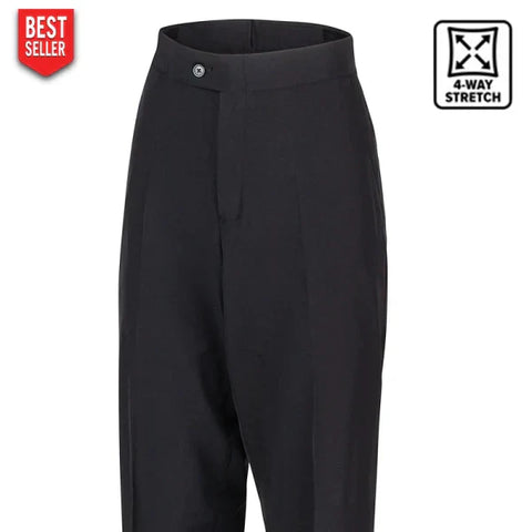 SMITTY NBA 4-WAY STRETCH WOMEN'S REFEREE PANTS FLAT FRONT