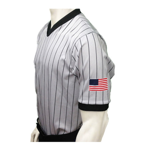SMITTY MADE IN THE USA DYE SUBLIMATED GREY PIN STRIPE