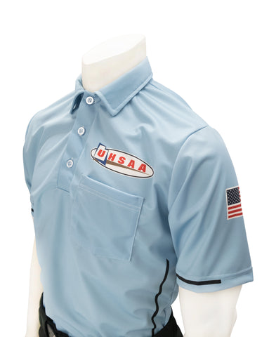 UHSAA Logo Baseball Shirt Blue